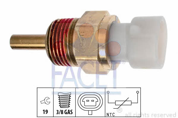 Facet 7.3335 Coolant temperature sensor 73335: Buy near me at 2407.PL in Poland at an Affordable price!