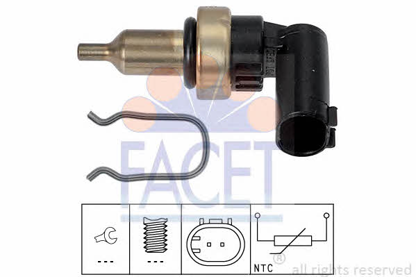 Facet 7.3343 Coolant temperature sensor 73343: Buy near me at 2407.PL in Poland at an Affordable price!