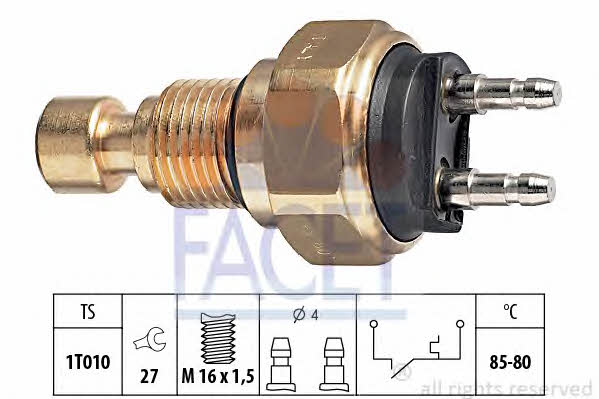 Facet 7.5035 Fan switch 75035: Buy near me in Poland at 2407.PL - Good price!