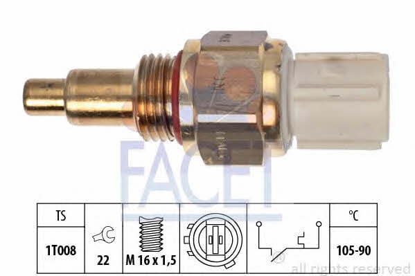 Facet 7.5107 Fan switch 75107: Buy near me in Poland at 2407.PL - Good price!