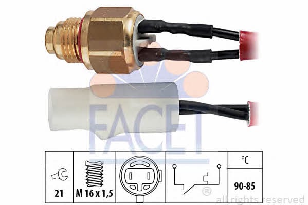 Facet 7.5110 Fan switch 75110: Buy near me in Poland at 2407.PL - Good price!