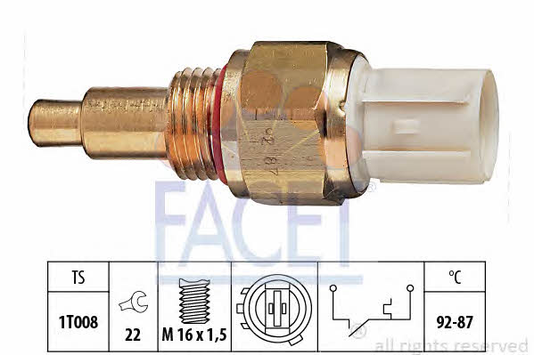 Facet 7.5138 Fan switch 75138: Buy near me in Poland at 2407.PL - Good price!