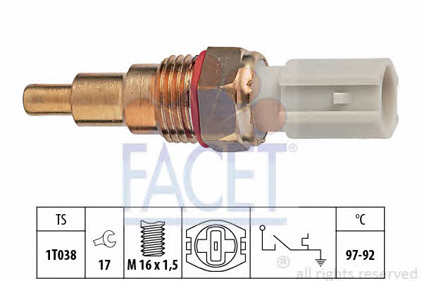 Facet 7.5189 Fan switch 75189: Buy near me in Poland at 2407.PL - Good price!