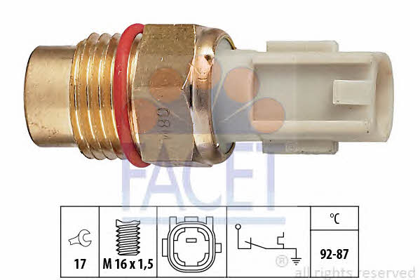 Facet 7.5198 Fan switch 75198: Buy near me at 2407.PL in Poland at an Affordable price!