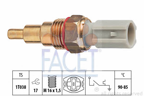 Facet 7.5205 Fan switch 75205: Buy near me in Poland at 2407.PL - Good price!
