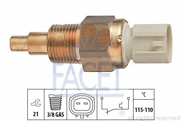 Facet 7.5228 Fan switch 75228: Buy near me in Poland at 2407.PL - Good price!