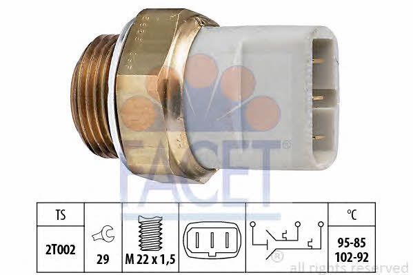Facet 7.5635 Fan switch 75635: Buy near me at 2407.PL in Poland at an Affordable price!
