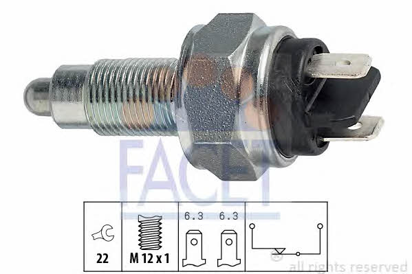 Facet 7.6019 Reverse gear sensor 76019: Buy near me at 2407.PL in Poland at an Affordable price!