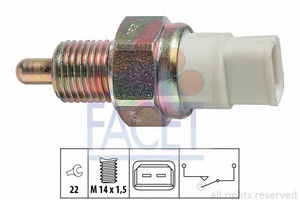 Facet 7.6042 Reverse gear sensor 76042: Buy near me in Poland at 2407.PL - Good price!