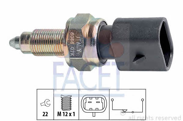 Facet 7.6066 Reverse gear sensor 76066: Buy near me in Poland at 2407.PL - Good price!