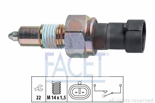 Facet 7.6067 Reverse gear sensor 76067: Buy near me in Poland at 2407.PL - Good price!
