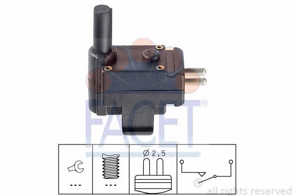 Facet 7.6077 Reverse gear sensor 76077: Buy near me at 2407.PL in Poland at an Affordable price!
