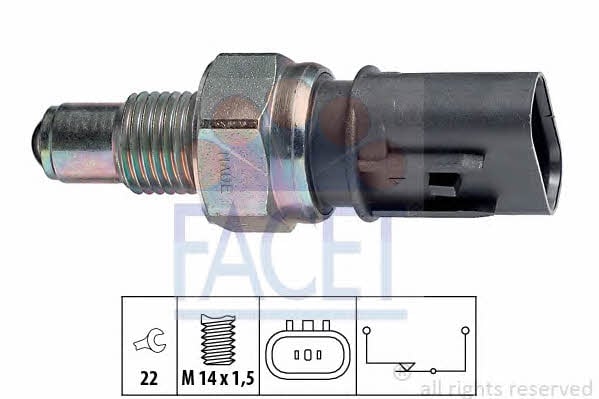 Facet 7.6084 Reverse gear sensor 76084: Buy near me in Poland at 2407.PL - Good price!
