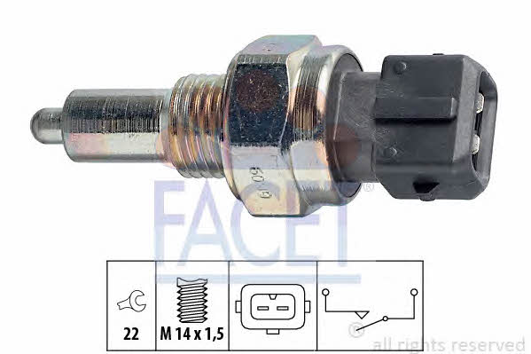 Facet 7.6099 Reverse gear sensor 76099: Buy near me in Poland at 2407.PL - Good price!