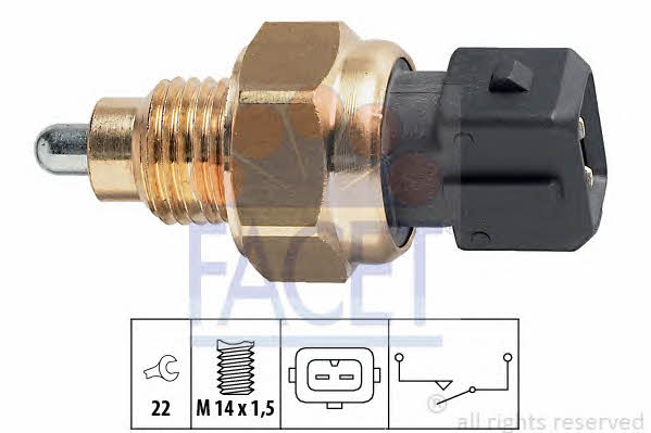 Facet 7.6108 Reverse gear sensor 76108: Buy near me at 2407.PL in Poland at an Affordable price!