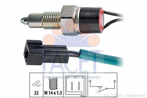 Facet 7.6110 Rückwärtsgang-Sensor 76110: Kaufen Sie zu einem guten Preis in Polen bei 2407.PL!