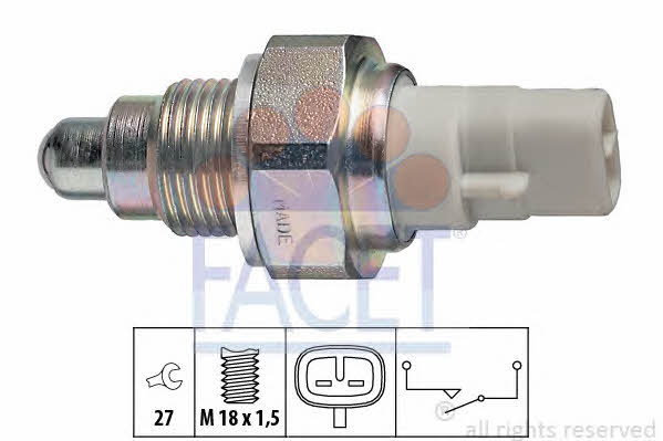 Facet 7.6111 Reverse gear sensor 76111: Buy near me in Poland at 2407.PL - Good price!