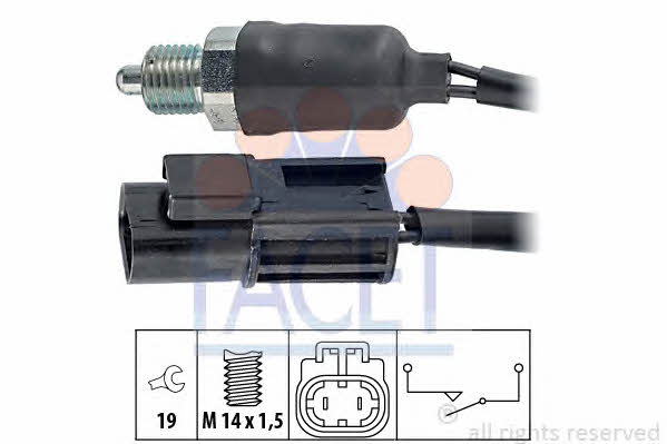 Facet 7.6116 Reverse gear sensor 76116: Buy near me in Poland at 2407.PL - Good price!
