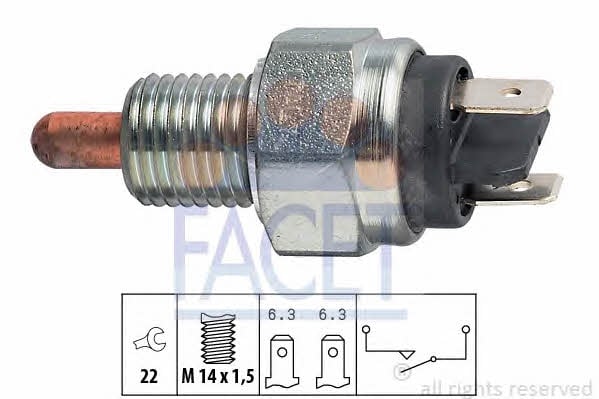 Facet 7.6124 Reverse gear sensor 76124: Buy near me in Poland at 2407.PL - Good price!