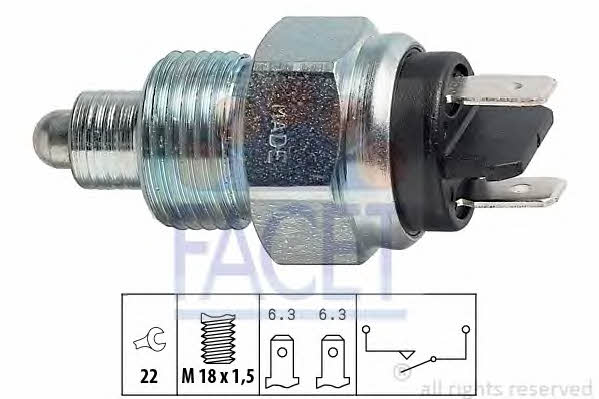 Facet 7.6133 Reverse gear sensor 76133: Buy near me in Poland at 2407.PL - Good price!