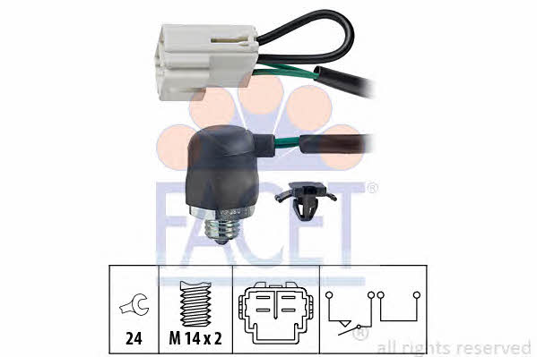 Facet 7.6144 Reverse gear sensor 76144: Buy near me in Poland at 2407.PL - Good price!
