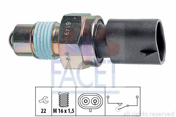 Facet 7.6149 Reverse gear sensor 76149: Buy near me in Poland at 2407.PL - Good price!
