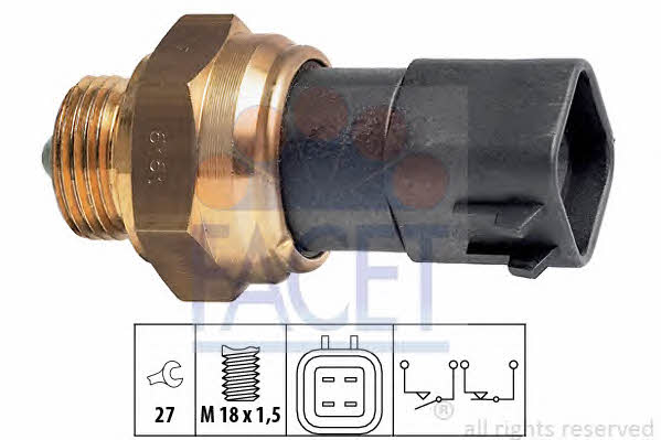 Facet 7.6161 Reverse gear sensor 76161: Buy near me in Poland at 2407.PL - Good price!