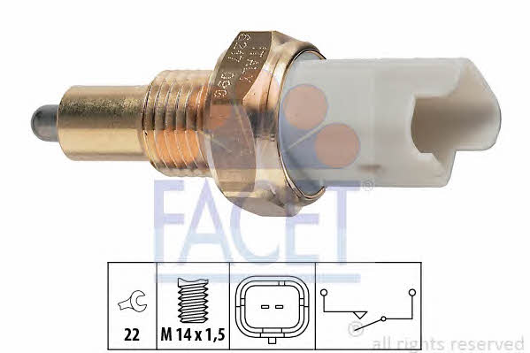 Facet 7.6217 Reverse gear sensor 76217: Buy near me in Poland at 2407.PL - Good price!