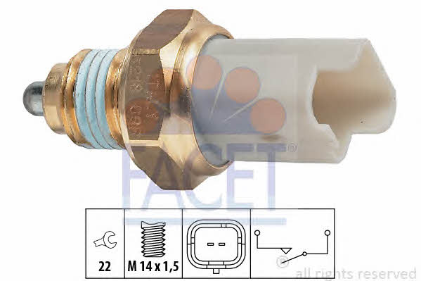 Facet 7.6218 Reverse gear sensor 76218: Buy near me in Poland at 2407.PL - Good price!