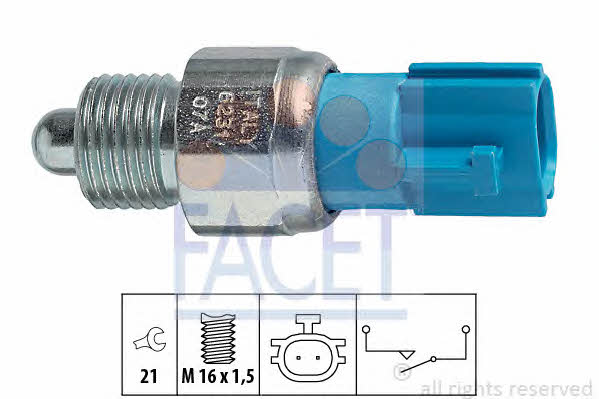 Facet 7.6231 Reverse gear sensor 76231: Buy near me in Poland at 2407.PL - Good price!