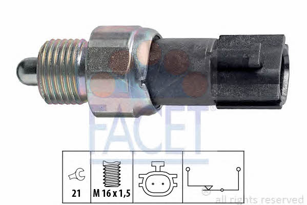 Facet 7.6232 Reverse gear sensor 76232: Buy near me in Poland at 2407.PL - Good price!