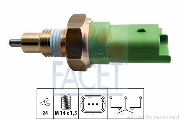 Facet 7.6245 Reverse gear sensor 76245: Buy near me in Poland at 2407.PL - Good price!