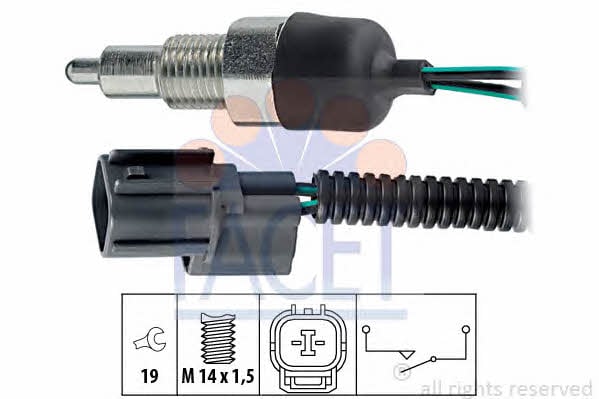 Facet 7.6247 Reverse gear sensor 76247: Buy near me in Poland at 2407.PL - Good price!