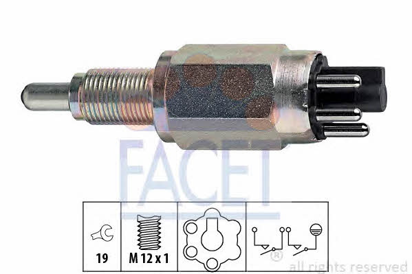 Facet 7.6250 Reverse light switch 76250: Buy near me in Poland at 2407.PL - Good price!