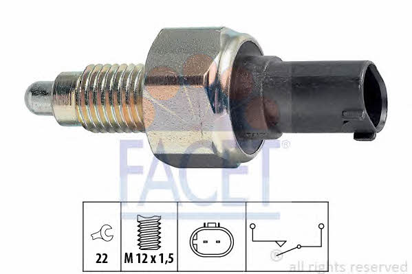 Facet 7.6252 Reverse gear sensor 76252: Buy near me in Poland at 2407.PL - Good price!