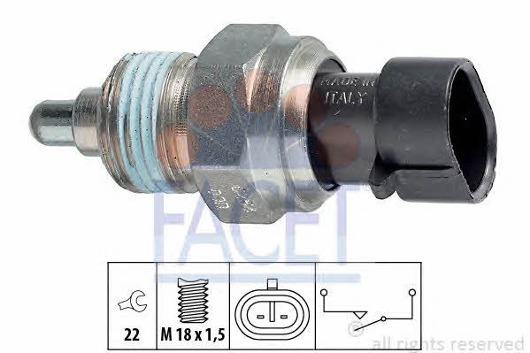 Facet 7.6254 Reverse gear sensor 76254: Buy near me in Poland at 2407.PL - Good price!