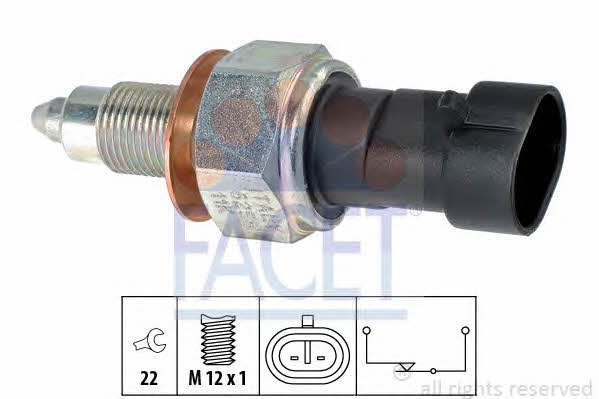 Facet 7.6258 Reverse gear sensor 76258: Buy near me in Poland at 2407.PL - Good price!