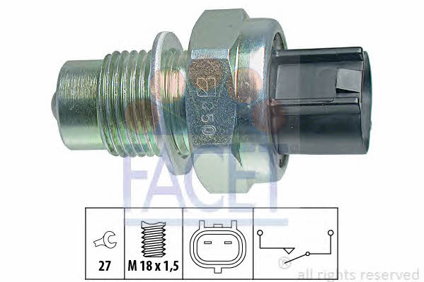 Facet 7.6295 Reverse gear sensor 76295: Buy near me at 2407.PL in Poland at an Affordable price!