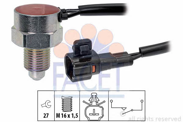 Facet 7.6299 Reverse gear sensor 76299: Buy near me in Poland at 2407.PL - Good price!