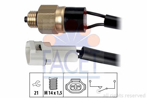 Facet 7.6320 Reverse gear sensor 76320: Buy near me in Poland at 2407.PL - Good price!