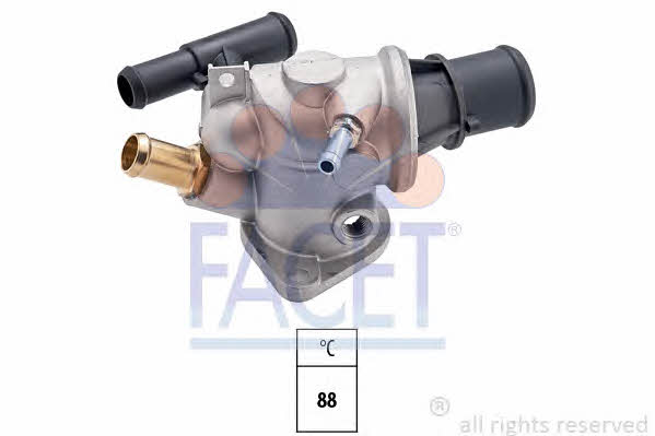 Facet 7.8121 Thermostat, coolant 78121: Buy near me in Poland at 2407.PL - Good price!
