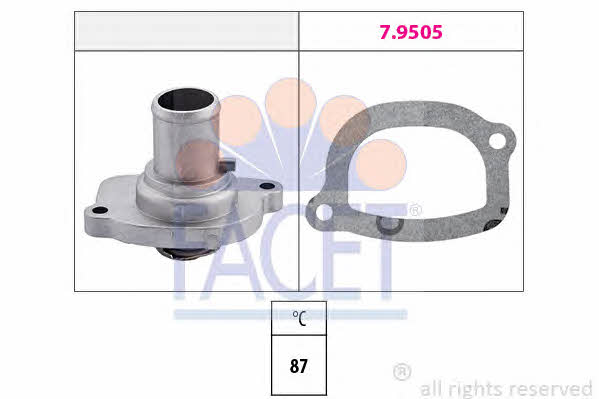 Facet 7.8187 Thermostat, coolant 78187: Buy near me in Poland at 2407.PL - Good price!