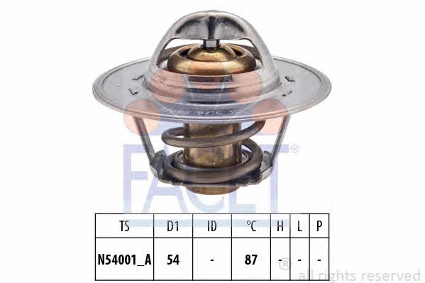Facet 7.8268S Thermostat, coolant 78268S: Buy near me in Poland at 2407.PL - Good price!