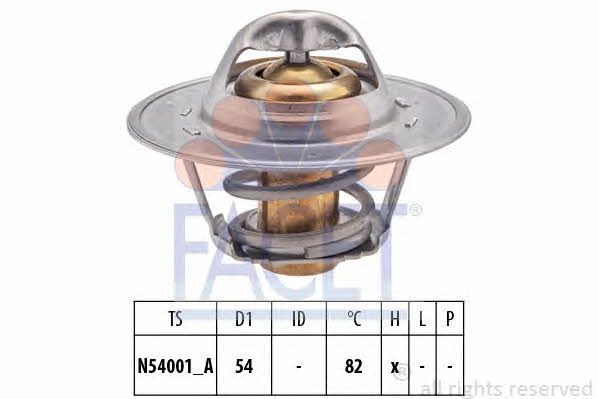 Facet 7.8273S Termostat, środek chłodzący 78273S: Dobra cena w Polsce na 2407.PL - Kup Teraz!
