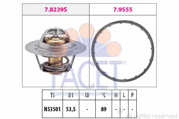  7.8291 Thermostat, Kühlmittel 78291: Kaufen Sie zu einem guten Preis in Polen bei 2407.PL!