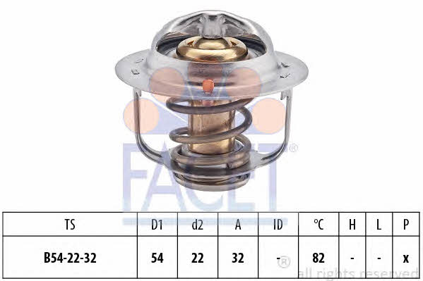 Facet 7.8305S Thermostat, coolant 78305S: Buy near me in Poland at 2407.PL - Good price!