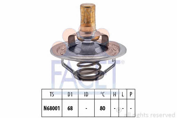 Facet 7.8309S Thermostat, coolant 78309S: Buy near me in Poland at 2407.PL - Good price!