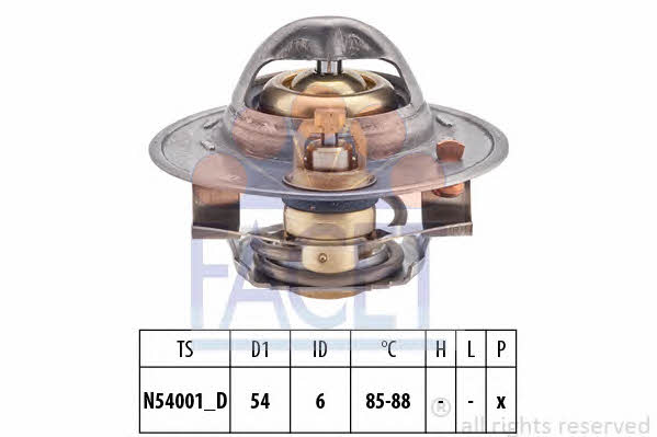 Facet 7.8378S Thermostat, coolant 78378S: Buy near me at 2407.PL in Poland at an Affordable price!