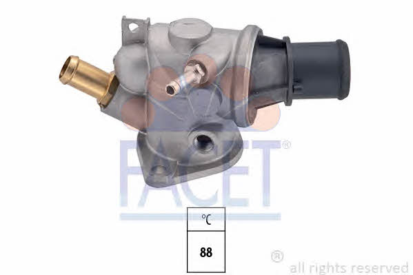 Facet 7.8411 Thermostat, coolant 78411: Buy near me in Poland at 2407.PL - Good price!