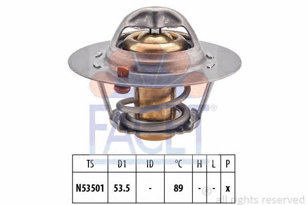Facet 7.8416S Thermostat, coolant 78416S: Buy near me in Poland at 2407.PL - Good price!